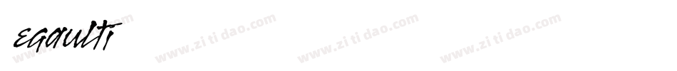 Legault字体转换
