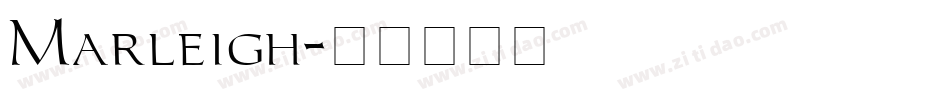 Marleigh字体转换