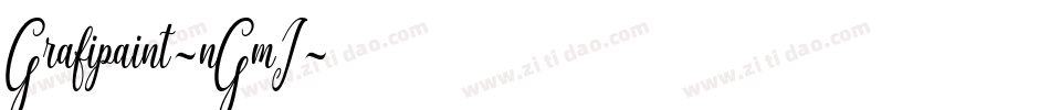 Grafipaint-nGmJ字体转换