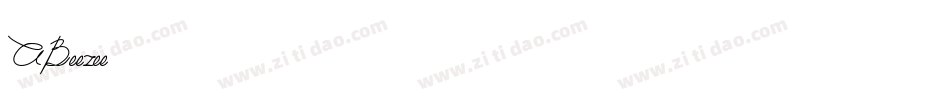 ABeezee字体转换