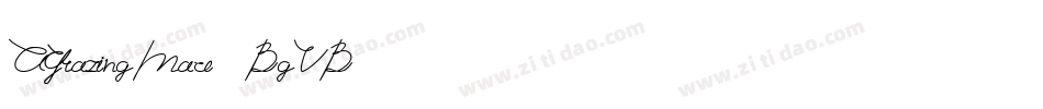 AGrazingMace-BgVB字体转换