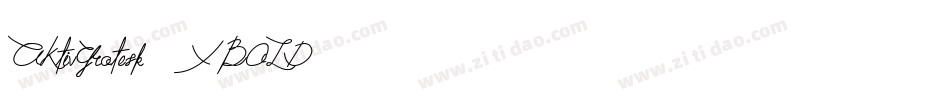 AKtivGrotesk-XBOLD字体转换