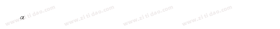 筑紫a丸字体转换