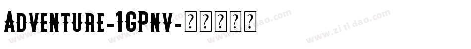 Adventure-1GPnv字体转换