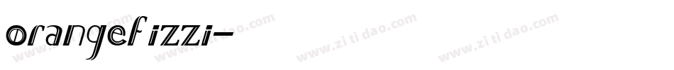 orangefizzi字体转换
