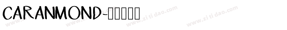 CARANMOND字体转换