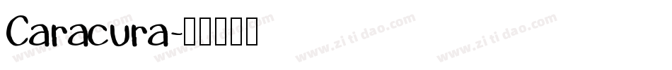 Caracura字体转换