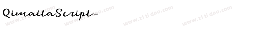 QimailaScript字体转换