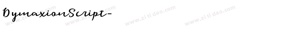DymaxionScript字体转换