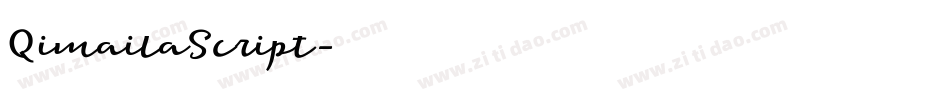 QimailaScript字体转换