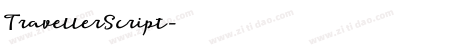 TravellerScript字体转换