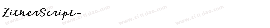 ZitherScript字体转换