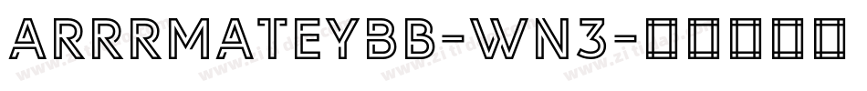 ArrrMateyBb-wn3字体转换