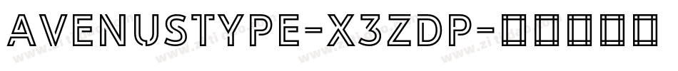 AvenusType-X3ZdP字体转换