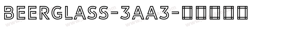 Beerglass-3aa3字体转换
