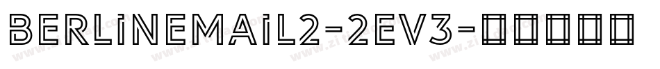 Berlinemail2-2ev3字体转换