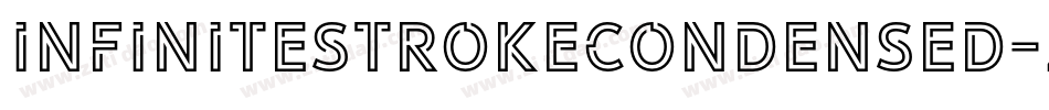 InfinitestrokeCondensed-ZVEK3字体转换