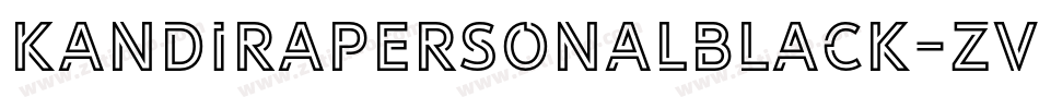 KandiraPersonalBlack-zVY3字体转换