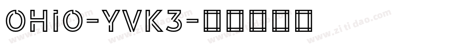 Ohio-yvK3字体转换