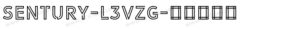 Sentury-L3VzG字体转换