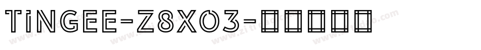 Tingee-z8XO3字体转换