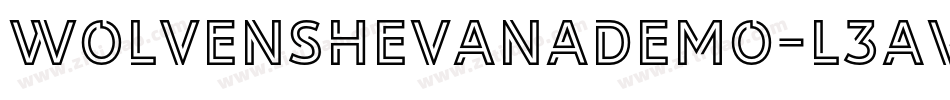WolvenShevanaDemo-L3AV3字体转换