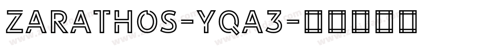 Zarathos-yqa3字体转换