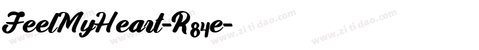 FeelMyHeart-R84e字体转换