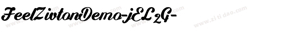 FeelZivtonDemo-jEL2G字体转换