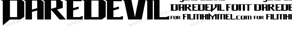 Daredevil字体转换