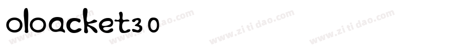 HoloJacket3D-O0EP字体转换