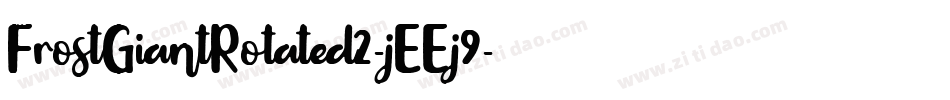 FrostGiantRotated2-jEEj9字体转换