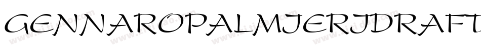Gennaropalmieridraftsman3DMedium-BoVn字体转换