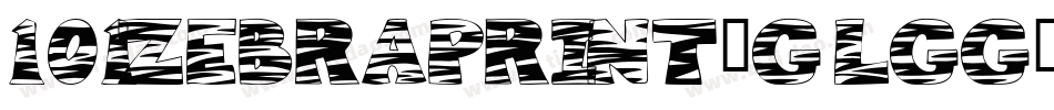 101ZebraPrint-GlGg字体转换