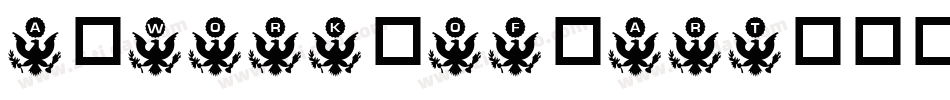 A-Work-Of-Art字体转换