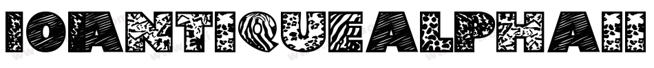 101AntiqueAlphaIi-5W5j字体转换