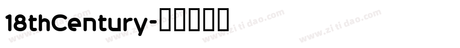 18thCentury字体转换