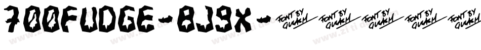 700Fudge-Bj9x字体转换