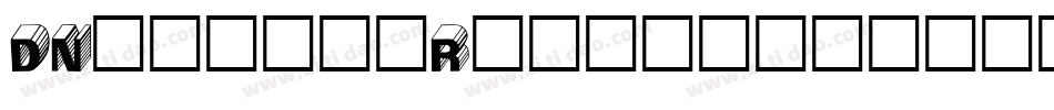 DNealianRegular字体转换