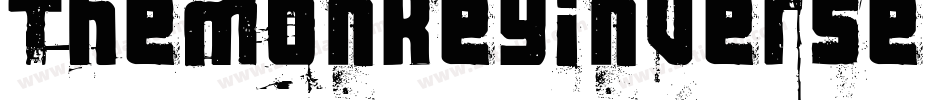TheMonkeyInverse-X3GdP字体转换