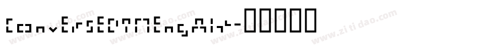 ConverseDINEngAlt字体转换