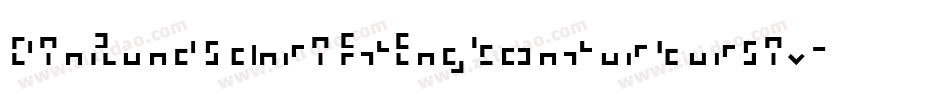 DinRundschriftEngKonturkursiv-Z8ez字体转换