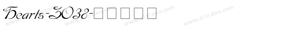 Hearts-ZO38字体转换
