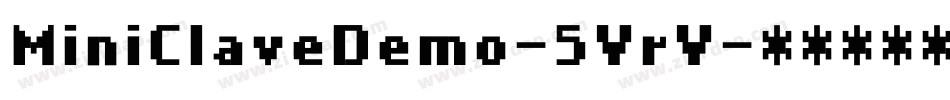 MiniClaveDemo-5VrV字体转换