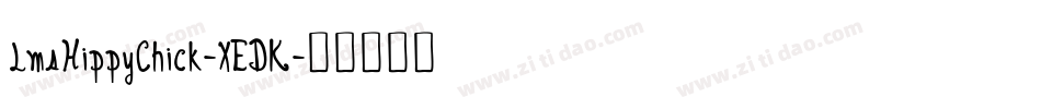 LmsHippyChick-XEDK字体转换