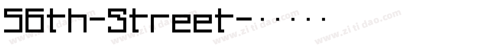 56th-Street字体转换
