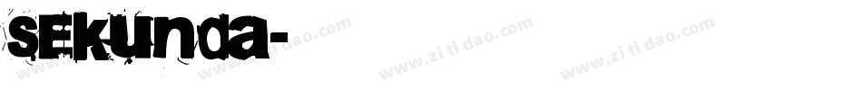 Sekunda字体转换