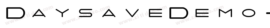 DaysaveDemo-GOqxG字体转换
