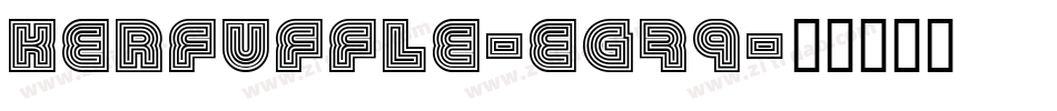 Kerfuffle-EG79字体转换