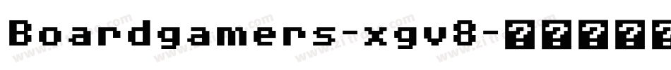 Boardgamers-xgv8字体转换